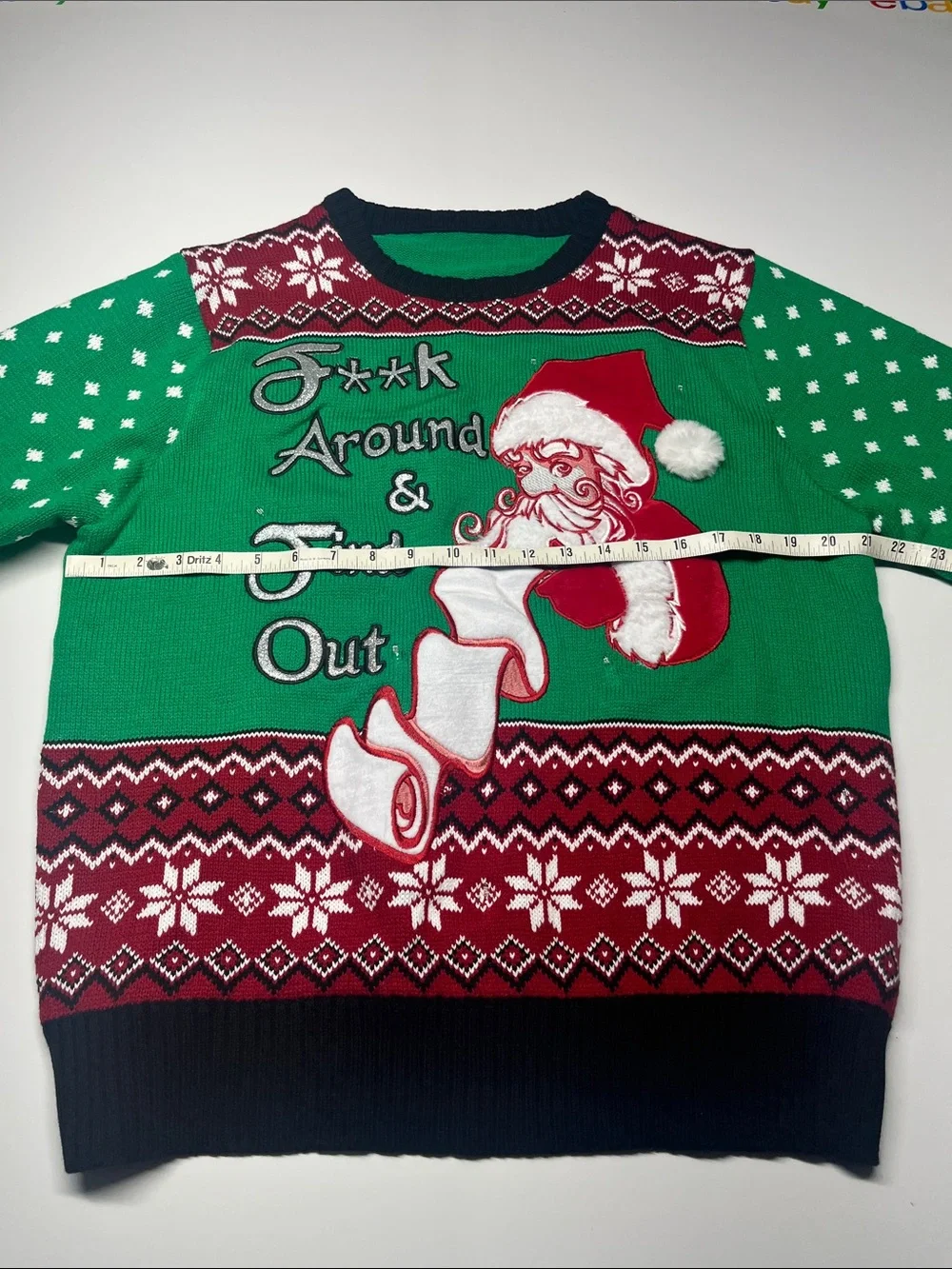 Spencer’s Novelty Christmas Sweater Lights Up